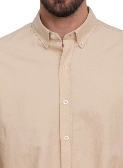 Beige Oxford Shirt